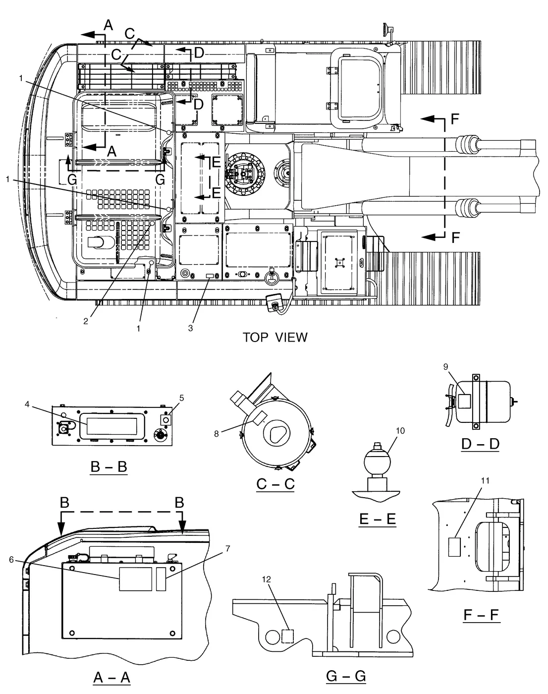 325C · SERVICE EQUIPMENT AND SUPPLIES · 176-2765 CAT parts diagram
