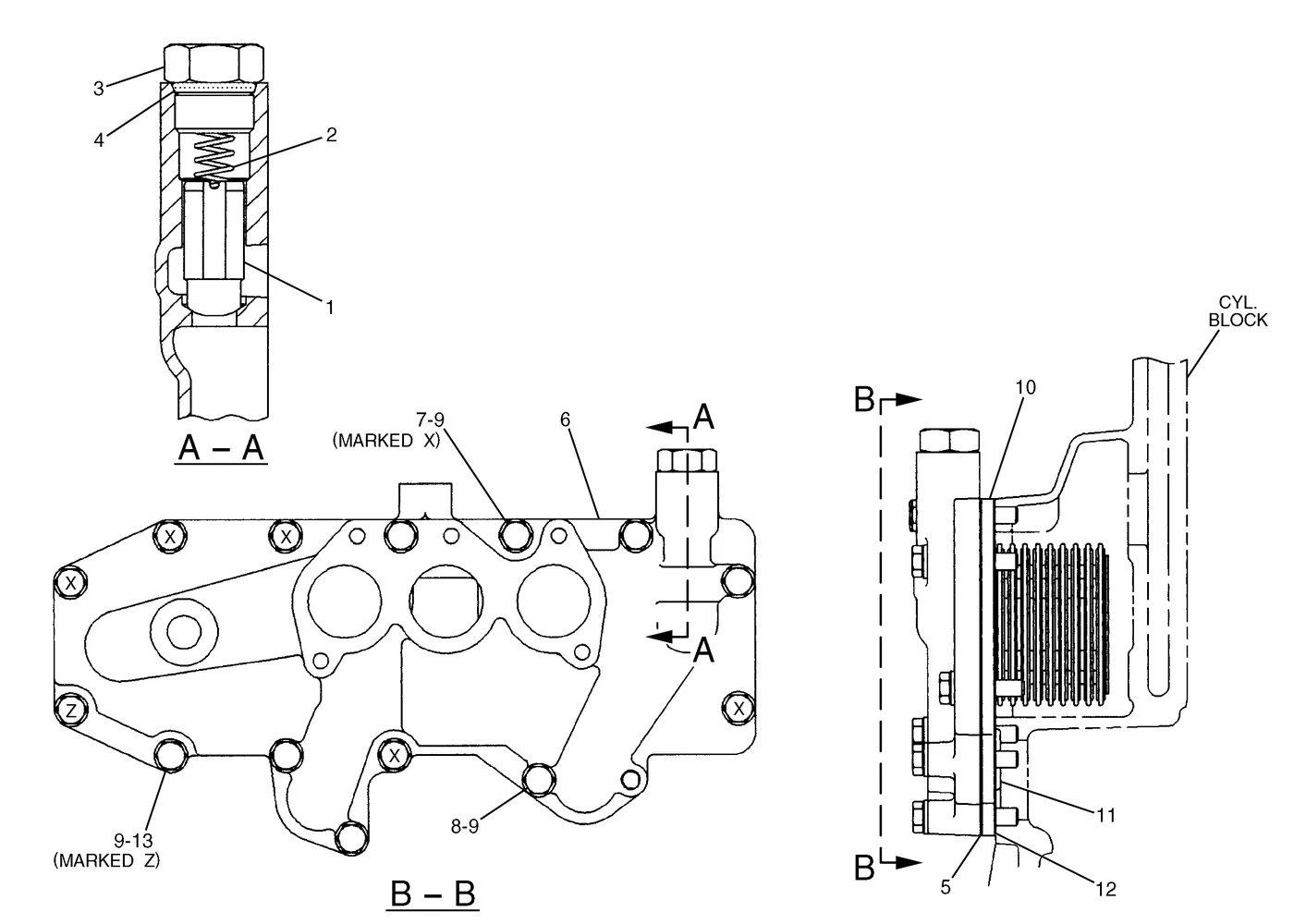 325C · COOLING SYSTEM · 177-6968 CAT parts diagram