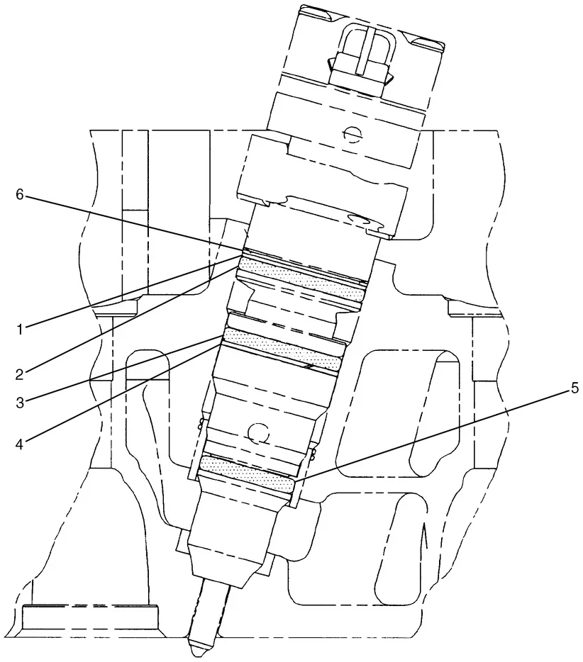 325C · FUEL SYSTEM · 154-8016 CAT parts diagram