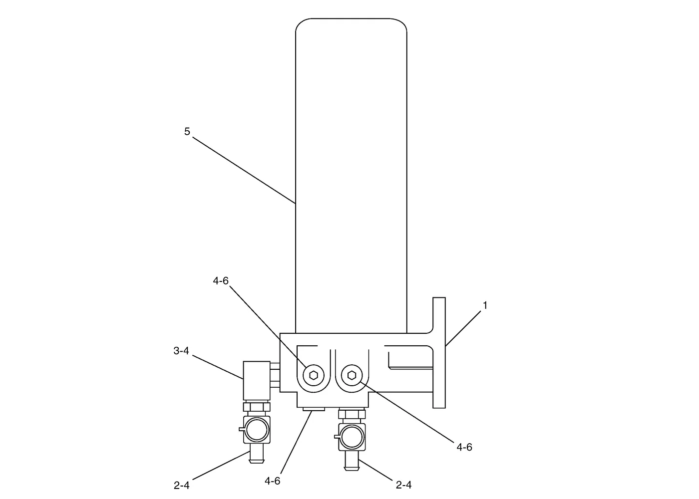 325C · FUEL SYSTEM · 188-6125 CAT parts diagram