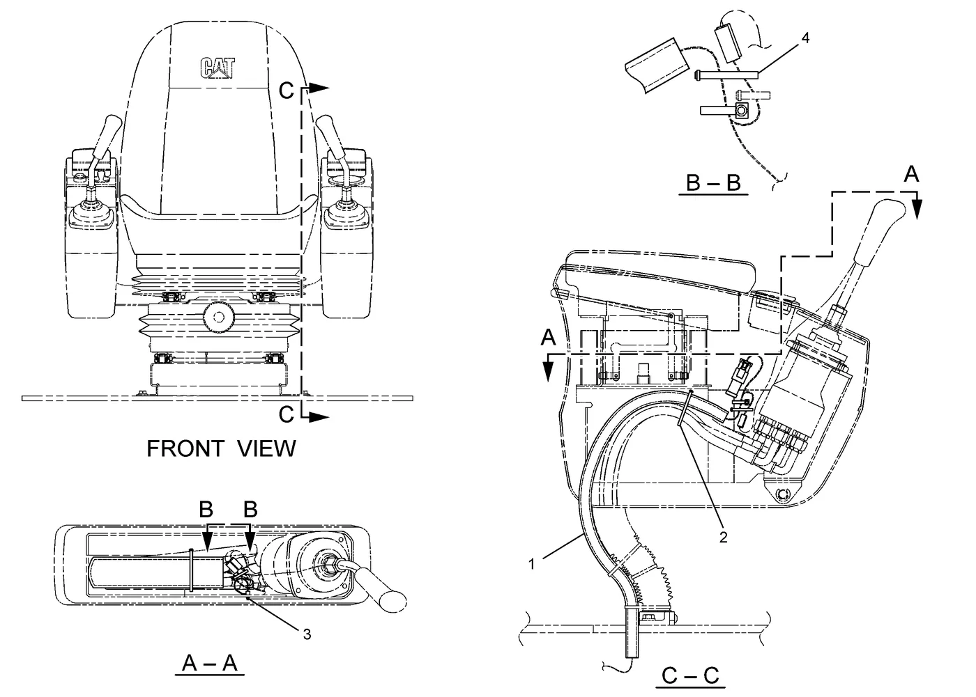 325C · ELECTRICAL AND STARTING SYSTEM · 170-6909 CAT parts diagram