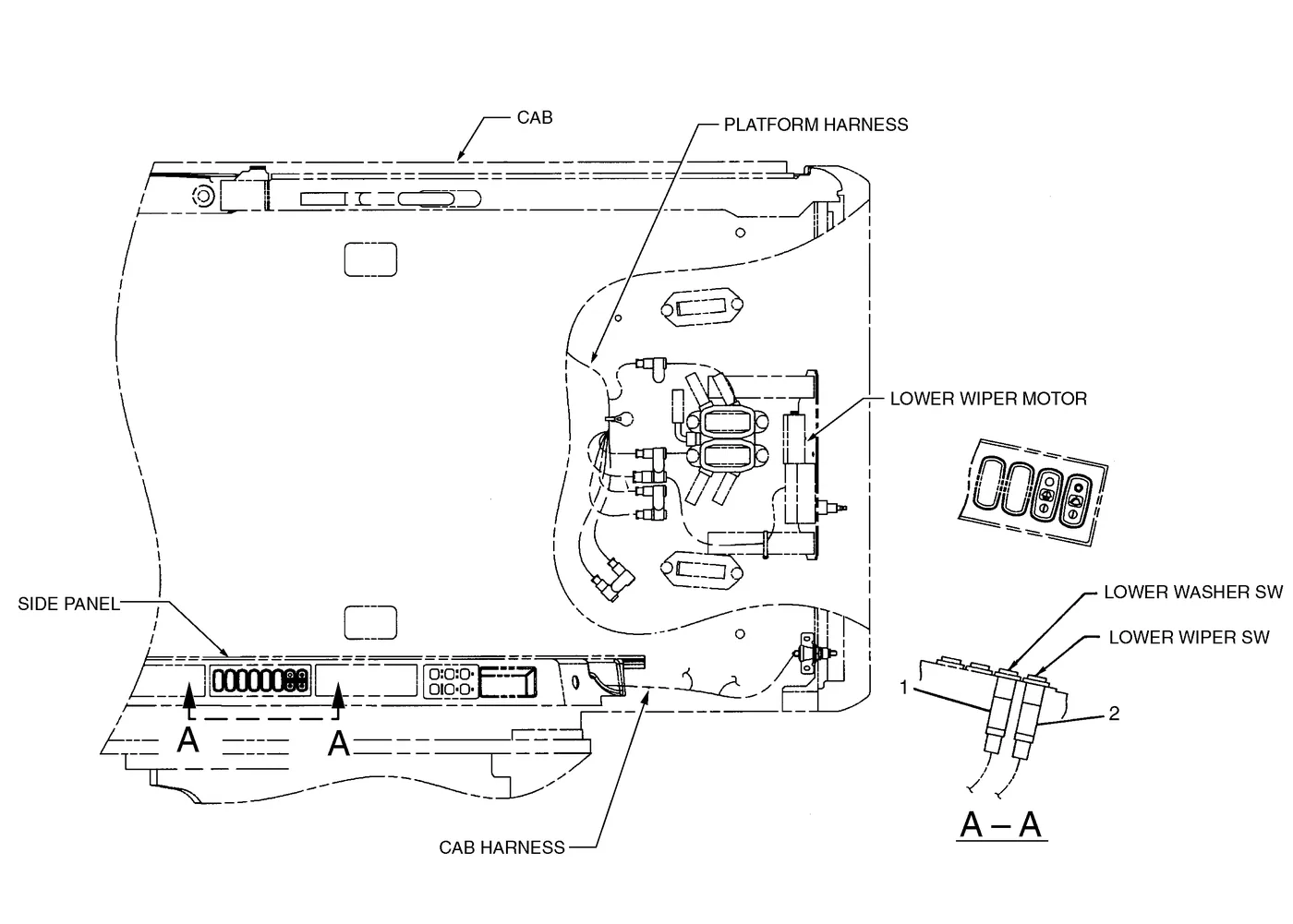 325C · ELECTRICAL AND STARTING SYSTEM · 163-6632 CAT parts diagram