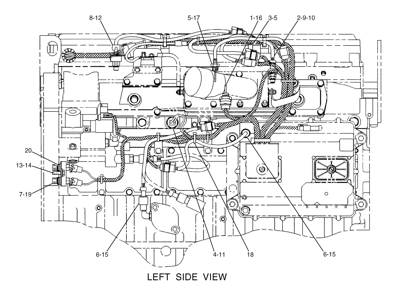 325C · ELECTRICAL AND STARTING SYSTEM · 159-1822 CAT parts diagram