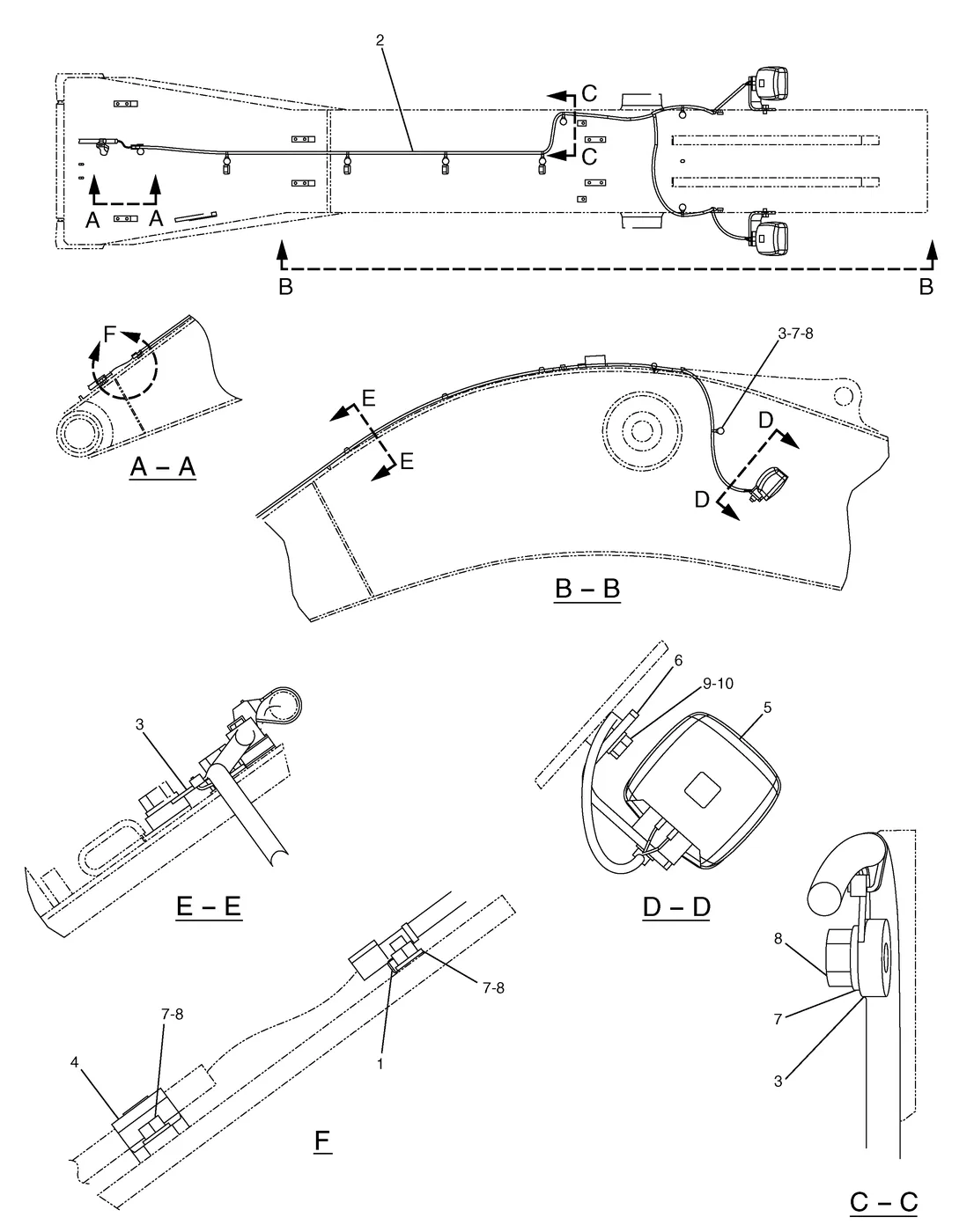 325C · ELECTRICAL AND STARTING SYSTEM · 183-1021 CAT parts diagram