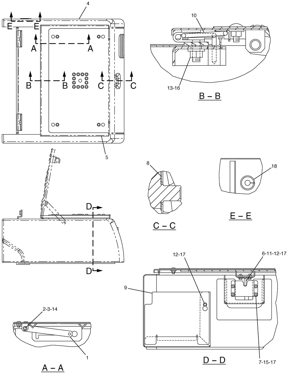 325C · FRAME AND BODY · 142-3840 CAT parts diagram