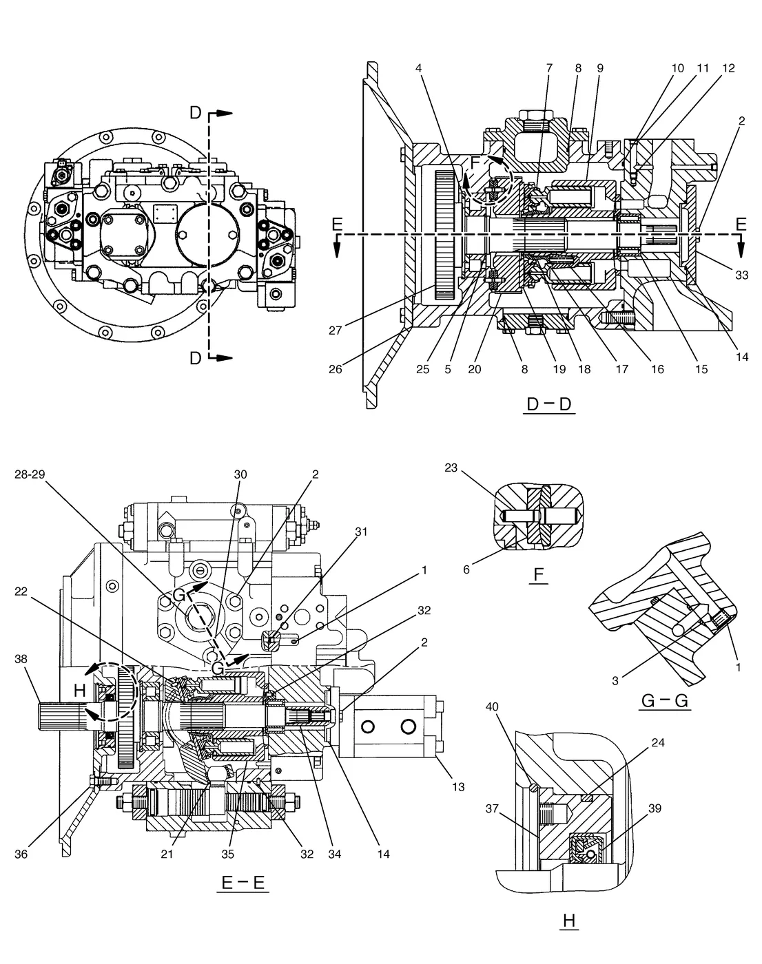 325C · HYDRAULIC SYSTEM · 244-8477 CAT parts diagram