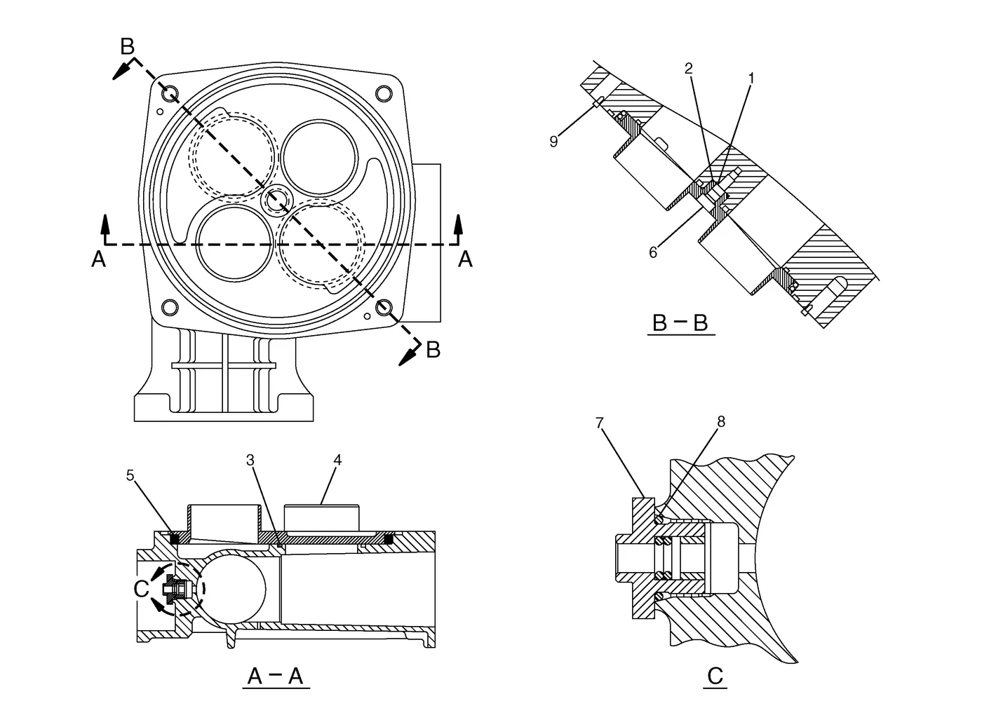 325C · HYDRAULIC SYSTEM · 173-3503 CAT parts diagram