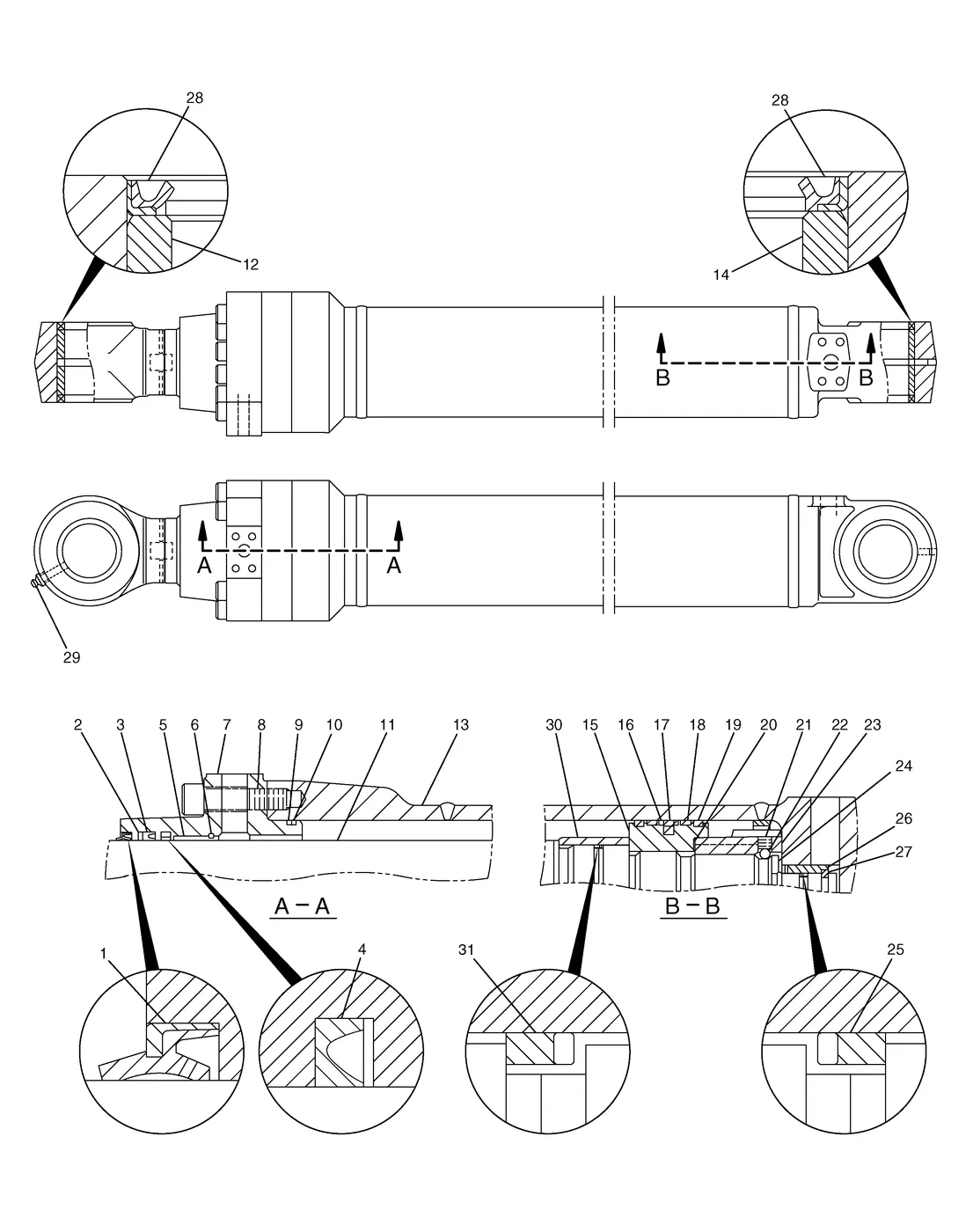 325C · HYDRAULIC SYSTEM · 209-6008 CAT parts diagram