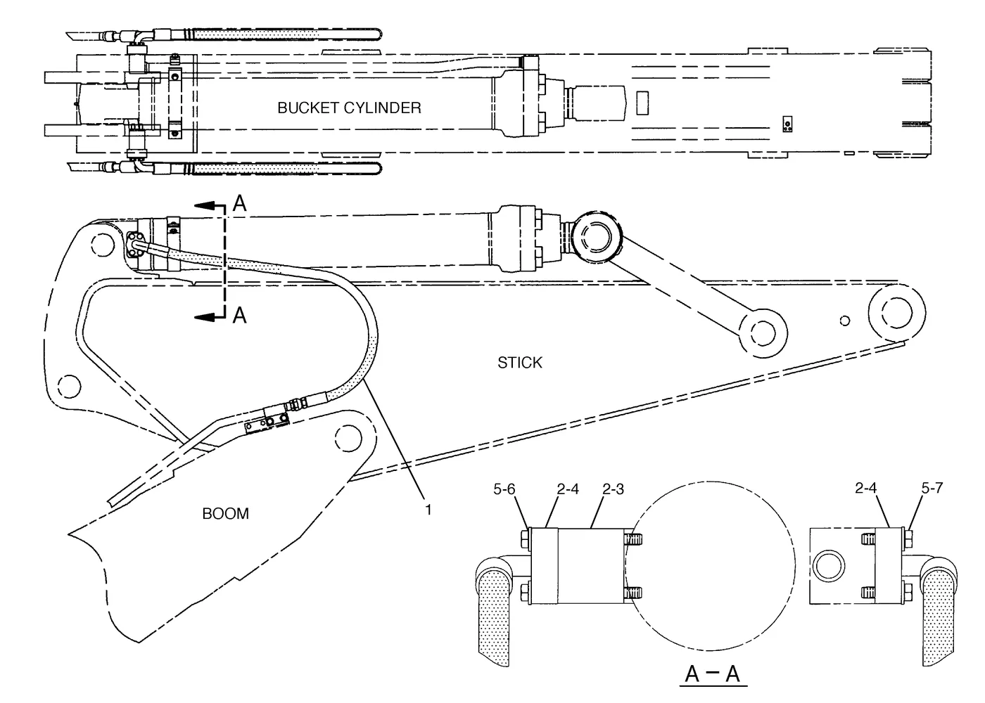 325C · HYDRAULIC SYSTEM · 196-0538 CAT parts diagram