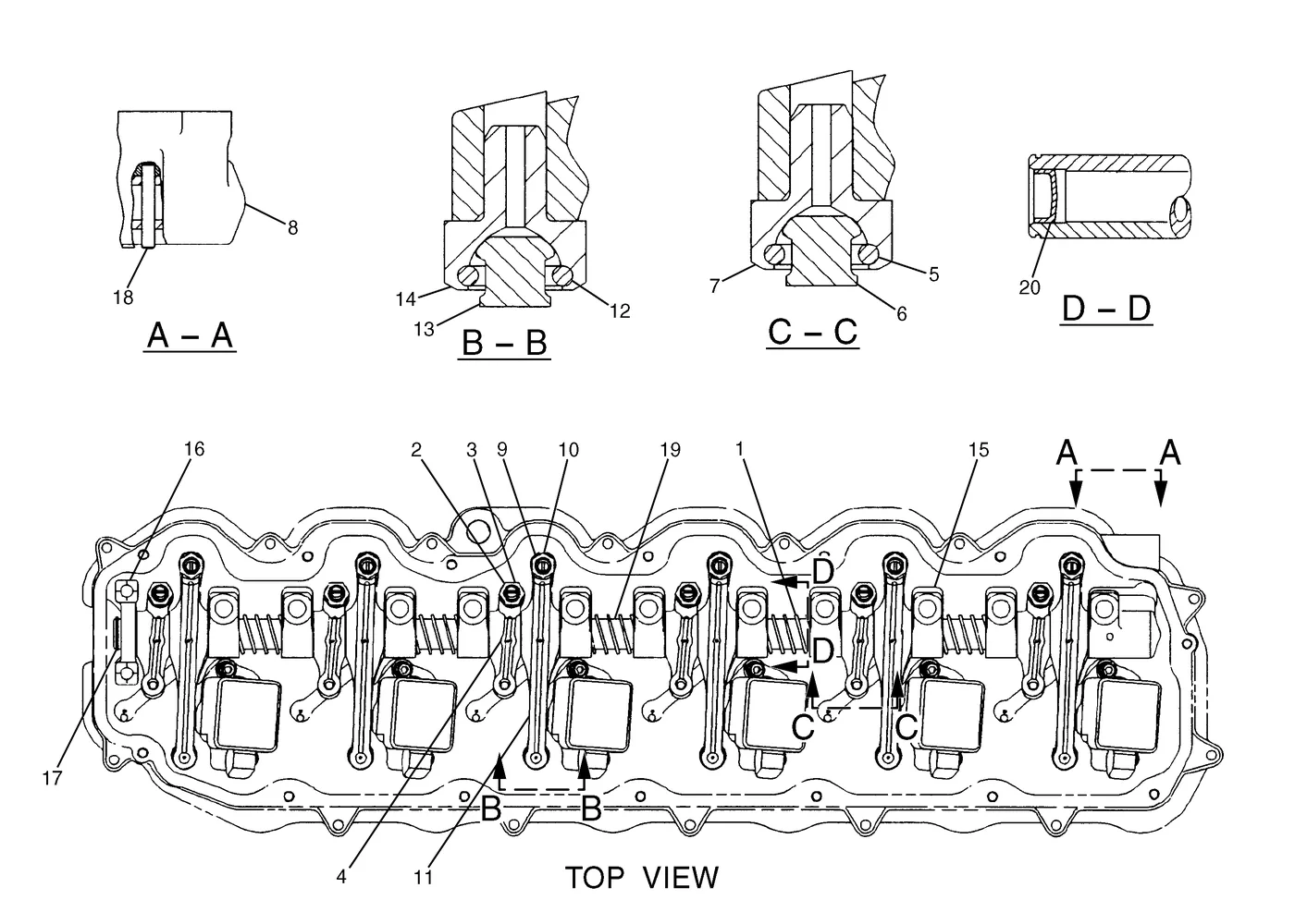 325C · BASIC ENGINE · 155-4773 CAT parts diagram