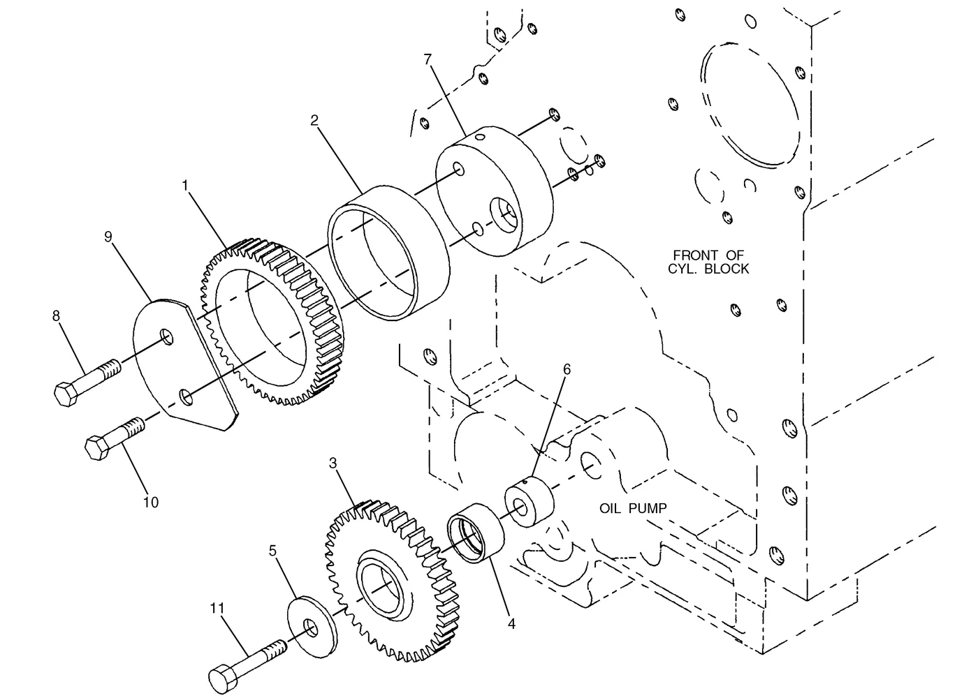 325C · BASIC ENGINE · 101-4540 CAT parts diagram
