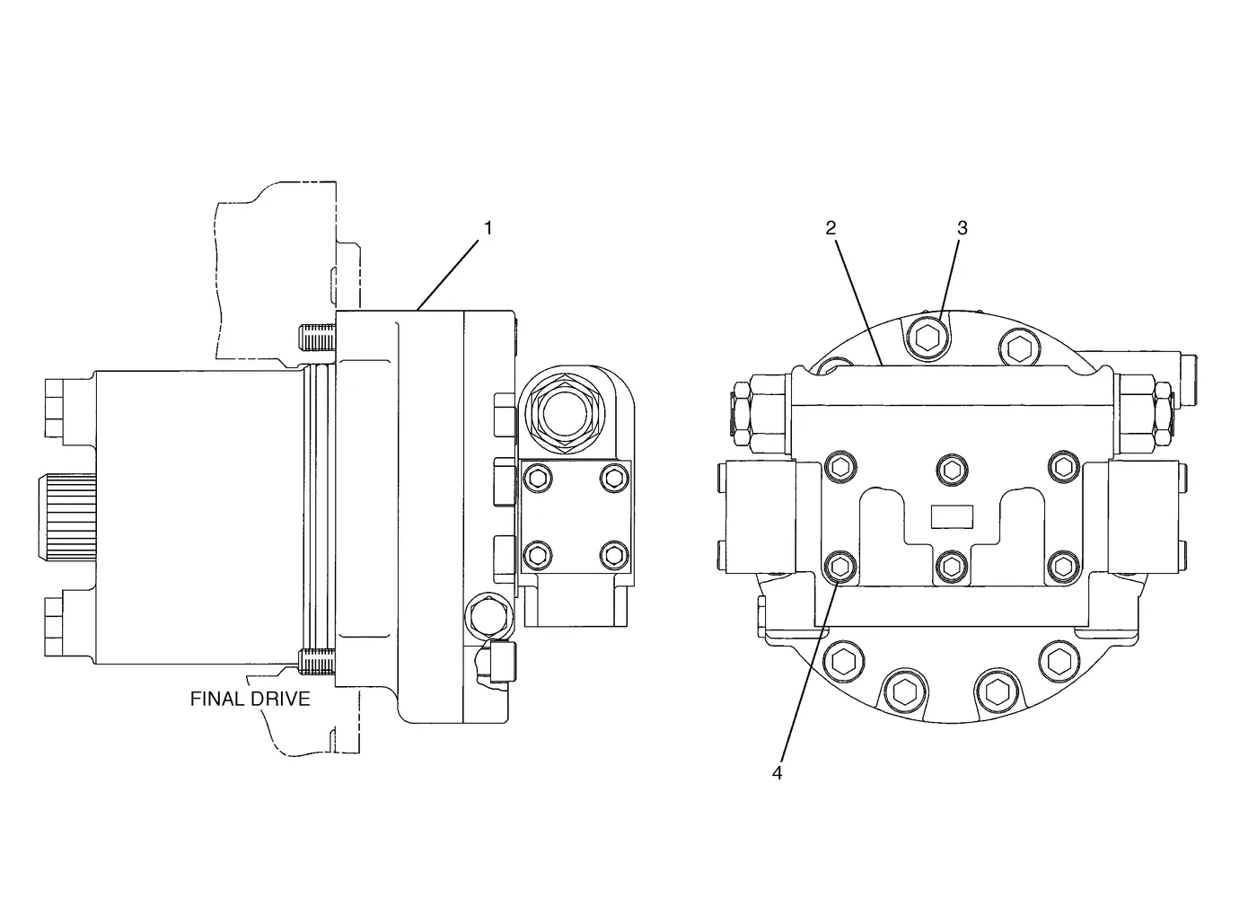 325C · HYDRAULIC SYSTEM · 204-2666 CAT parts diagram