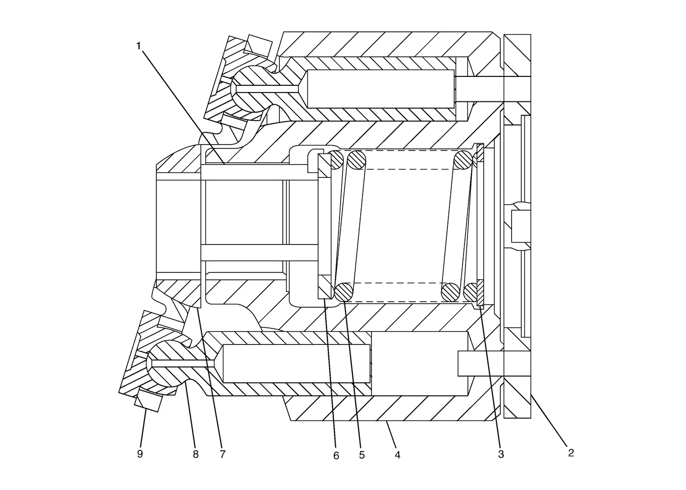 325C · HYDRAULIC SYSTEM · 204-2774 CAT parts diagram
