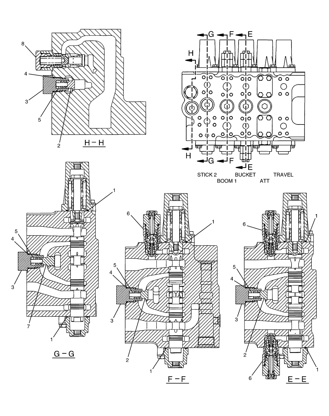 325C · HYDRAULIC SYSTEM · 177-2801 CAT parts diagram