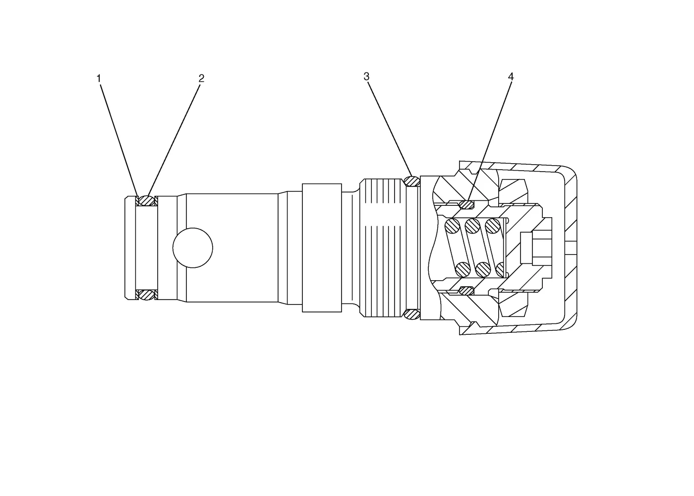 325C · HYDRAULIC SYSTEM · 204-2850 CAT parts diagram