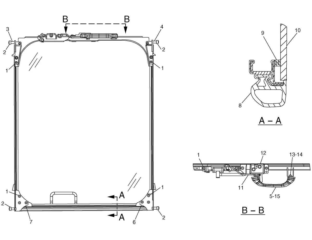 325C · OPERATOR STATION · 171-7503 CAT parts diagram