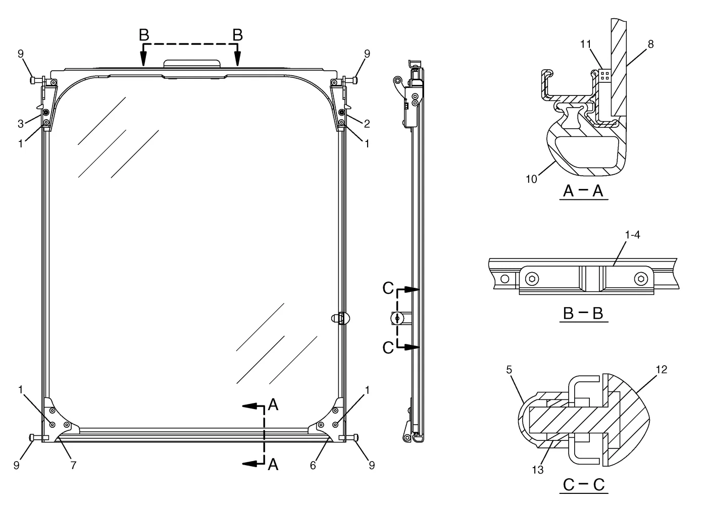 325C · OPERATOR STATION · 189-3452 CAT parts diagram