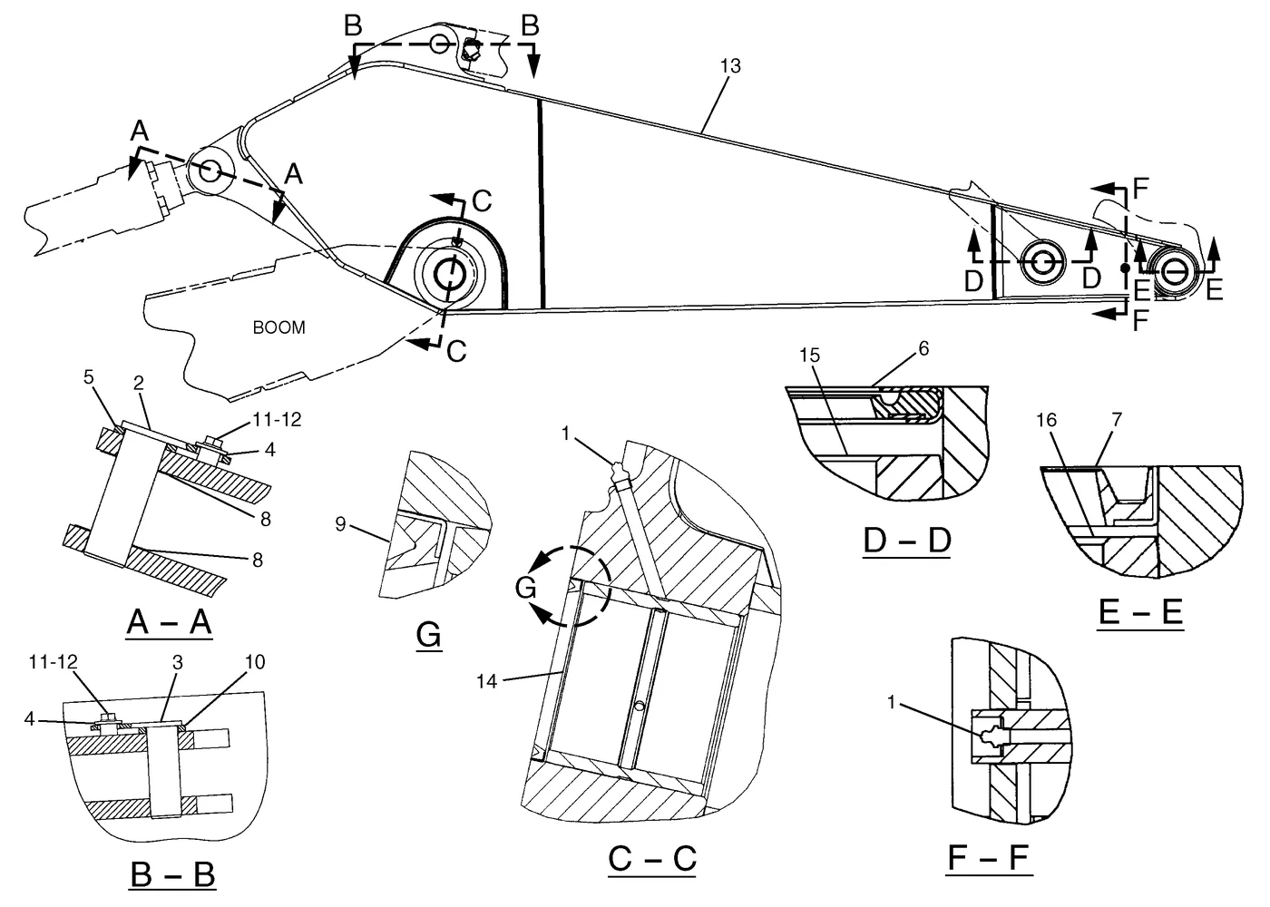 325C · IMPLEMENTS · 184-5546 CAT parts diagram