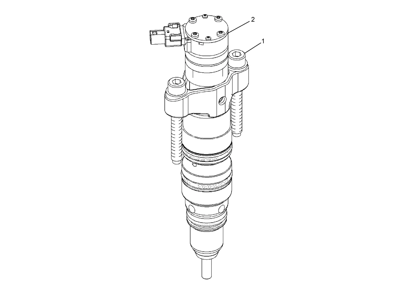 325D · FUEL SYSTEM · 268-1839 CAT parts diagram