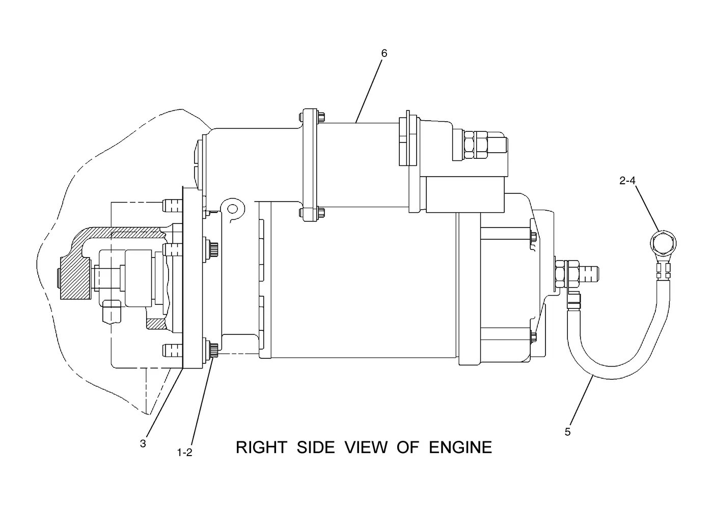 325D · ELECTRICAL AND STARTING SYSTEM · 201-4204 CAT parts diagram