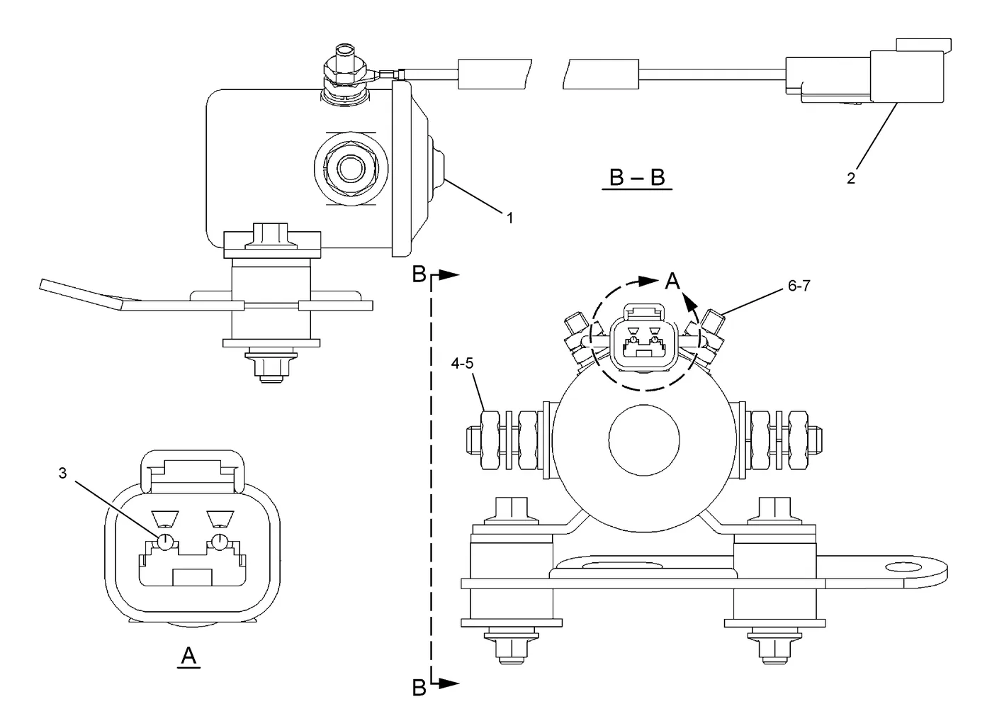325D · ELECTRICAL AND STARTING SYSTEM · 223-7577 CAT parts diagram