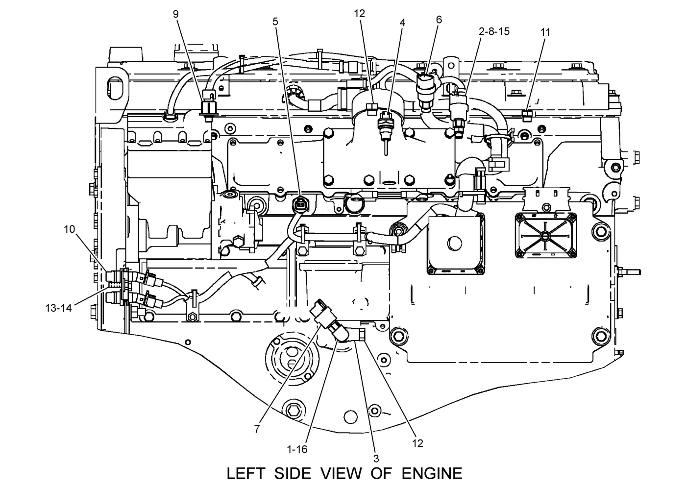 325D · ELECTRICAL AND STARTING SYSTEM · 257-2186 CAT parts diagram