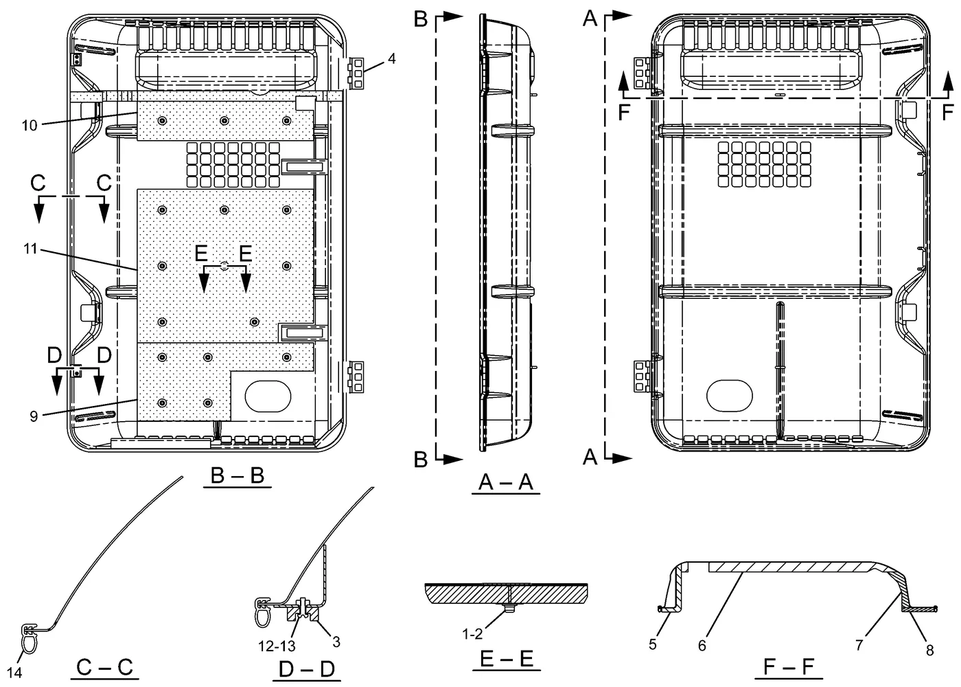 325D · FRAME AND BODY · 236-9540 CAT parts diagram