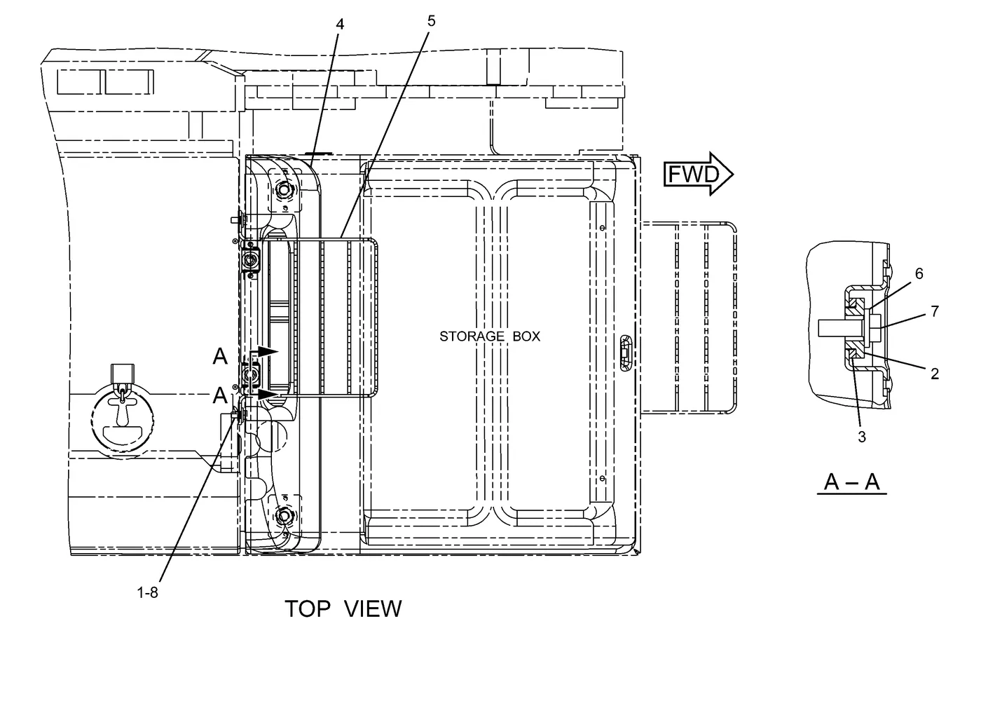 325D · FRAME AND BODY · 223-3042 CAT parts diagram