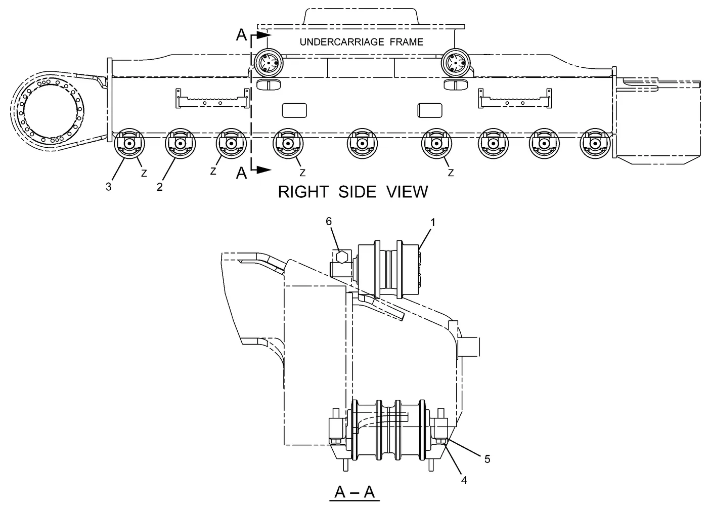 325D · FRAME AND BODY · 194-1251 CAT parts diagram