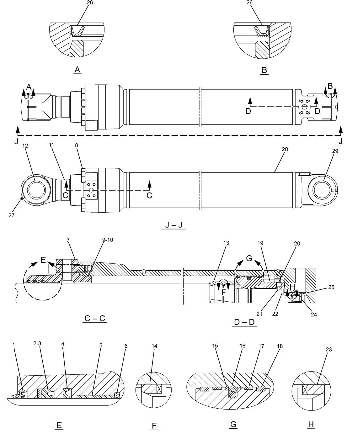 325D · HYDRAULIC SYSTEM · 259-0778 CAT parts diagram