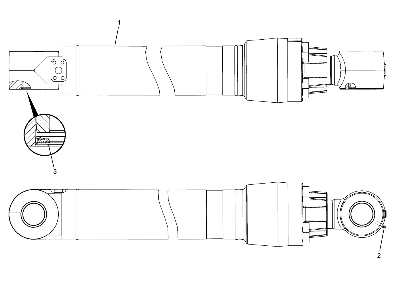 325D · HYDRAULIC SYSTEM · 216-6606 CAT parts diagram