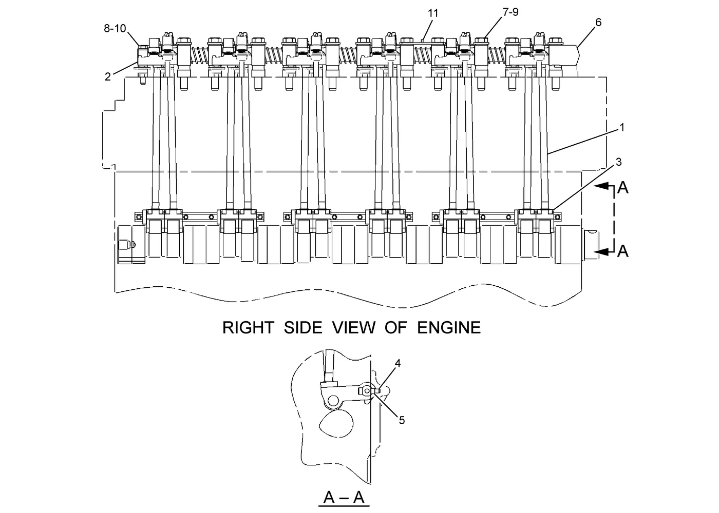 325D · BASIC ENGINE · 232-3717 CAT parts diagram