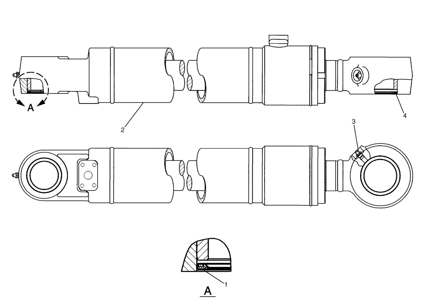 325D · HYDRAULIC SYSTEM · 248-7854 CAT parts diagram