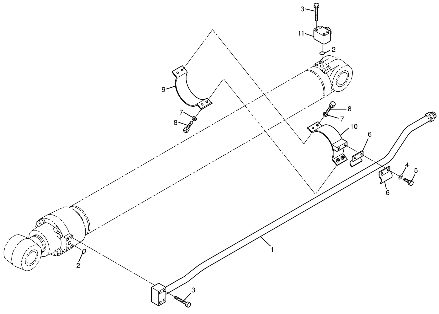 325D · HYDRAULIC SYSTEM · 216-6617 CAT parts diagram