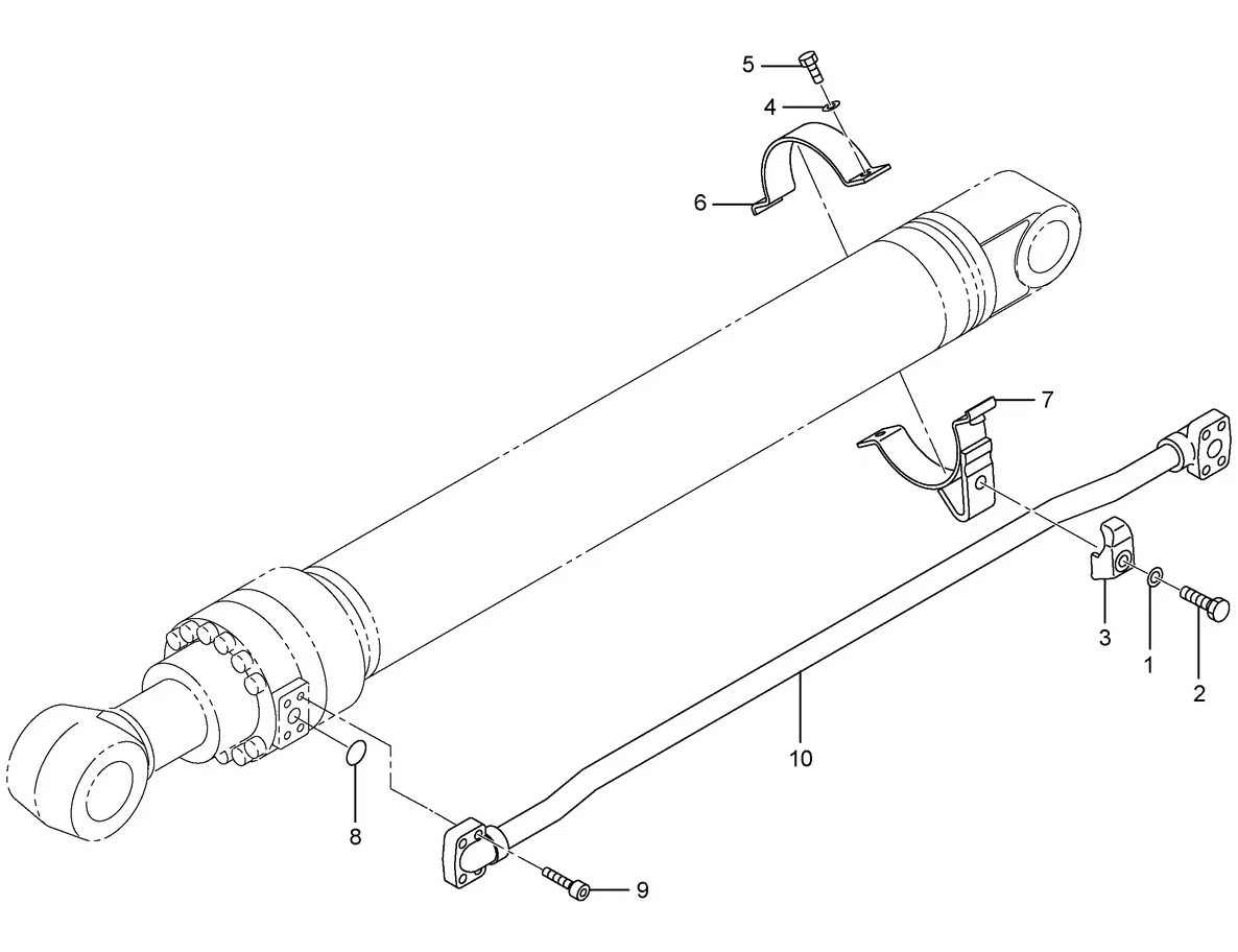 325D · HYDRAULIC SYSTEM · 225-4592 CAT parts diagram