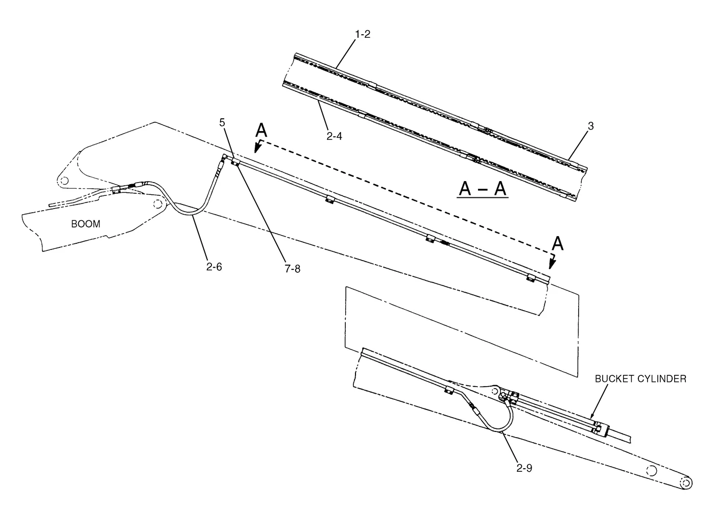 325D · HYDRAULIC SYSTEM · 127-6634 CAT parts diagram