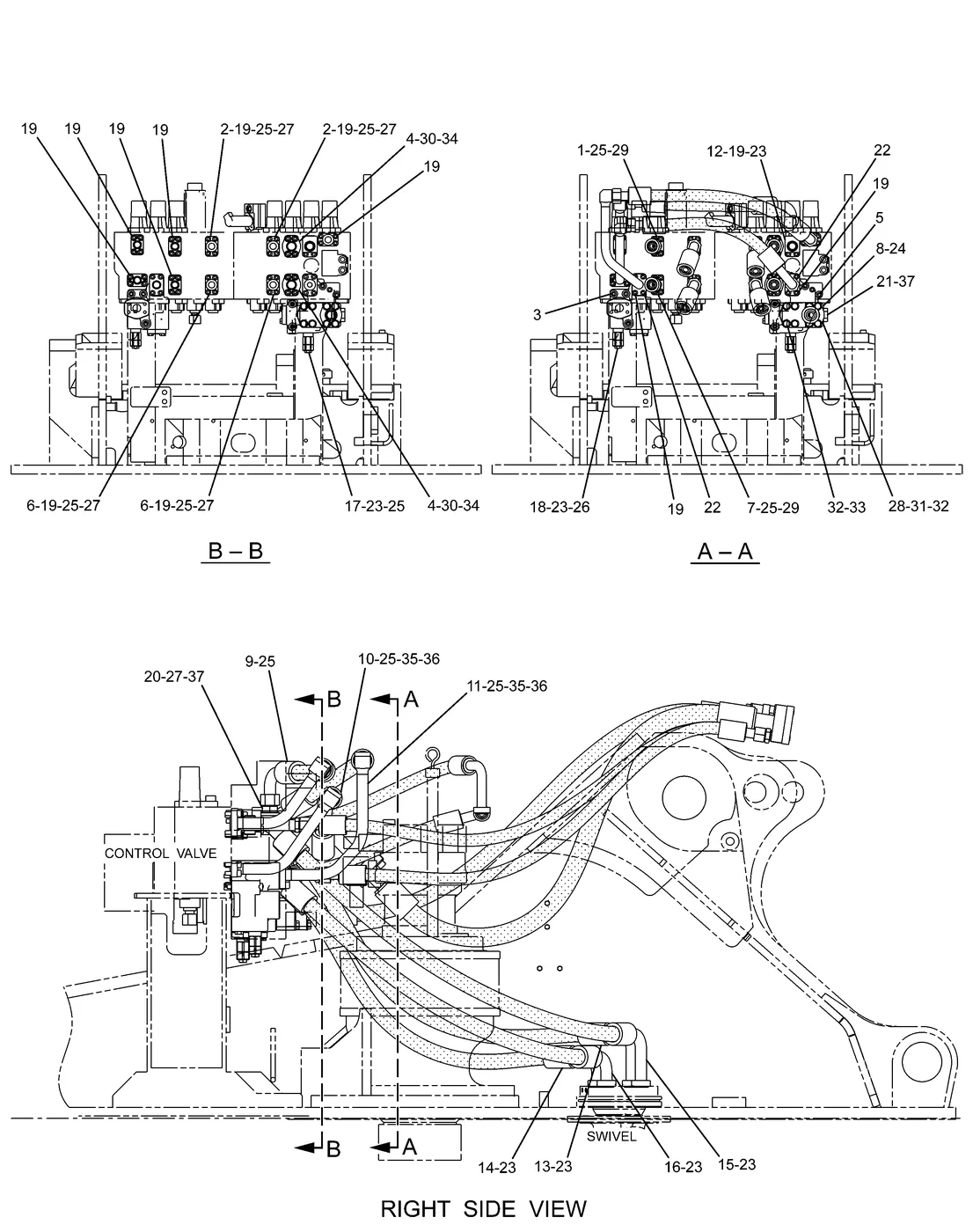 325D · HYDRAULIC SYSTEM · 245-5179 CAT parts diagram