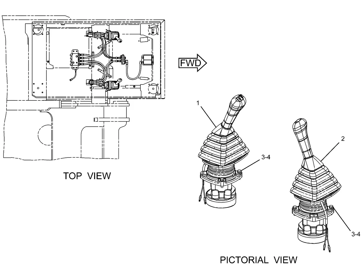 325D · HYDRAULIC SYSTEM · 259-7707 CAT parts diagram
