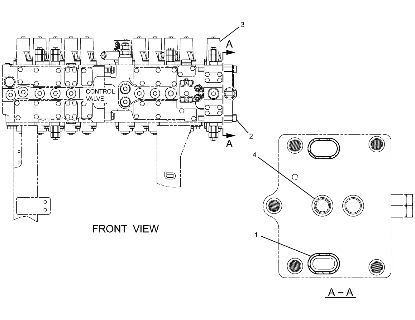 325D · HYDRAULIC SYSTEM · 255-5713 CAT parts diagram