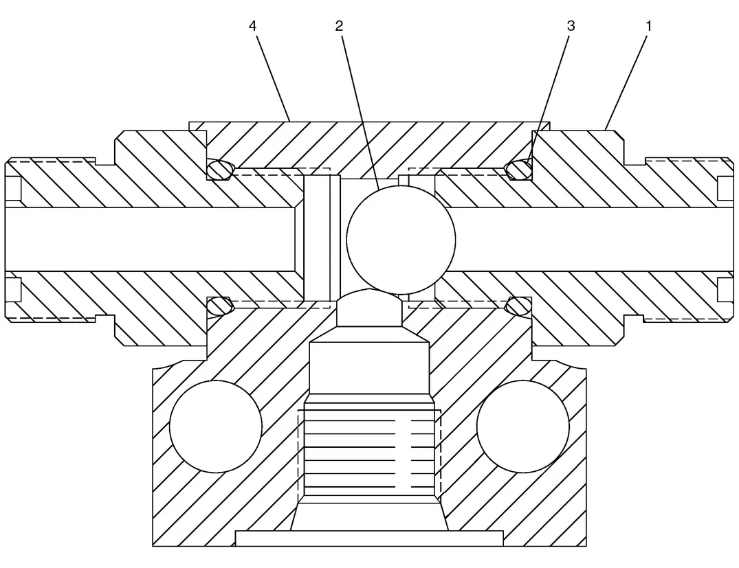 325D · HYDRAULIC SYSTEM · 123-2430 CAT parts diagram