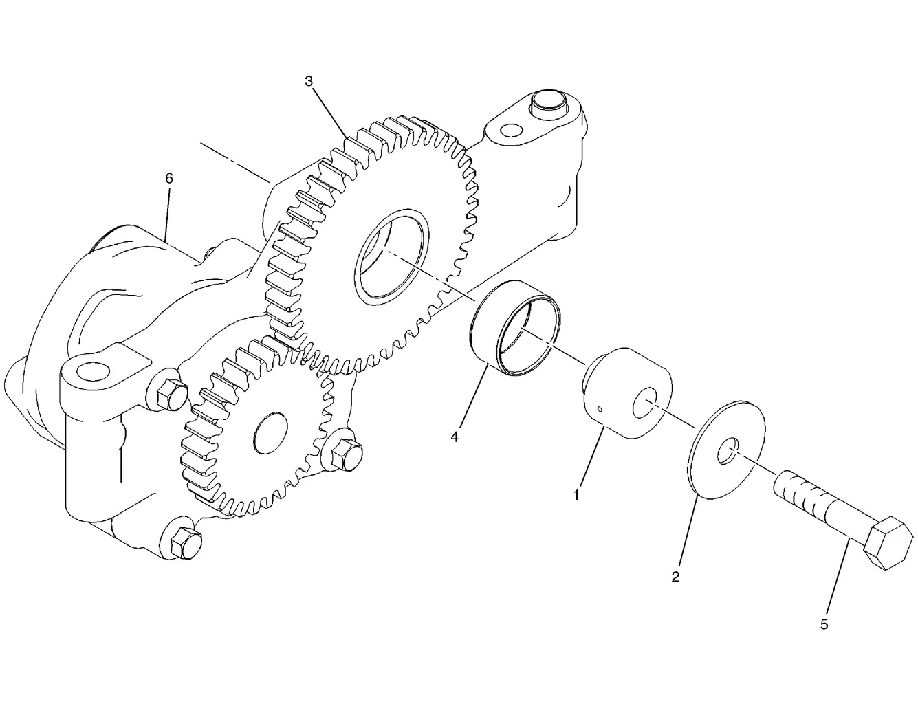 325D · LUBRICATION SYSTEM · 200-4497 CAT parts diagram