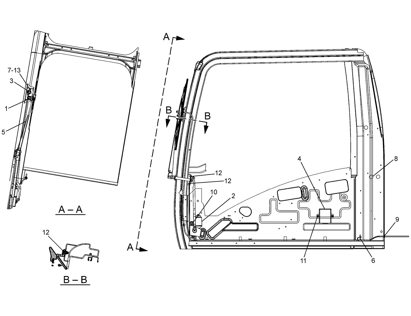 325D · OPERATOR STATION · 234-6594 CAT parts diagram