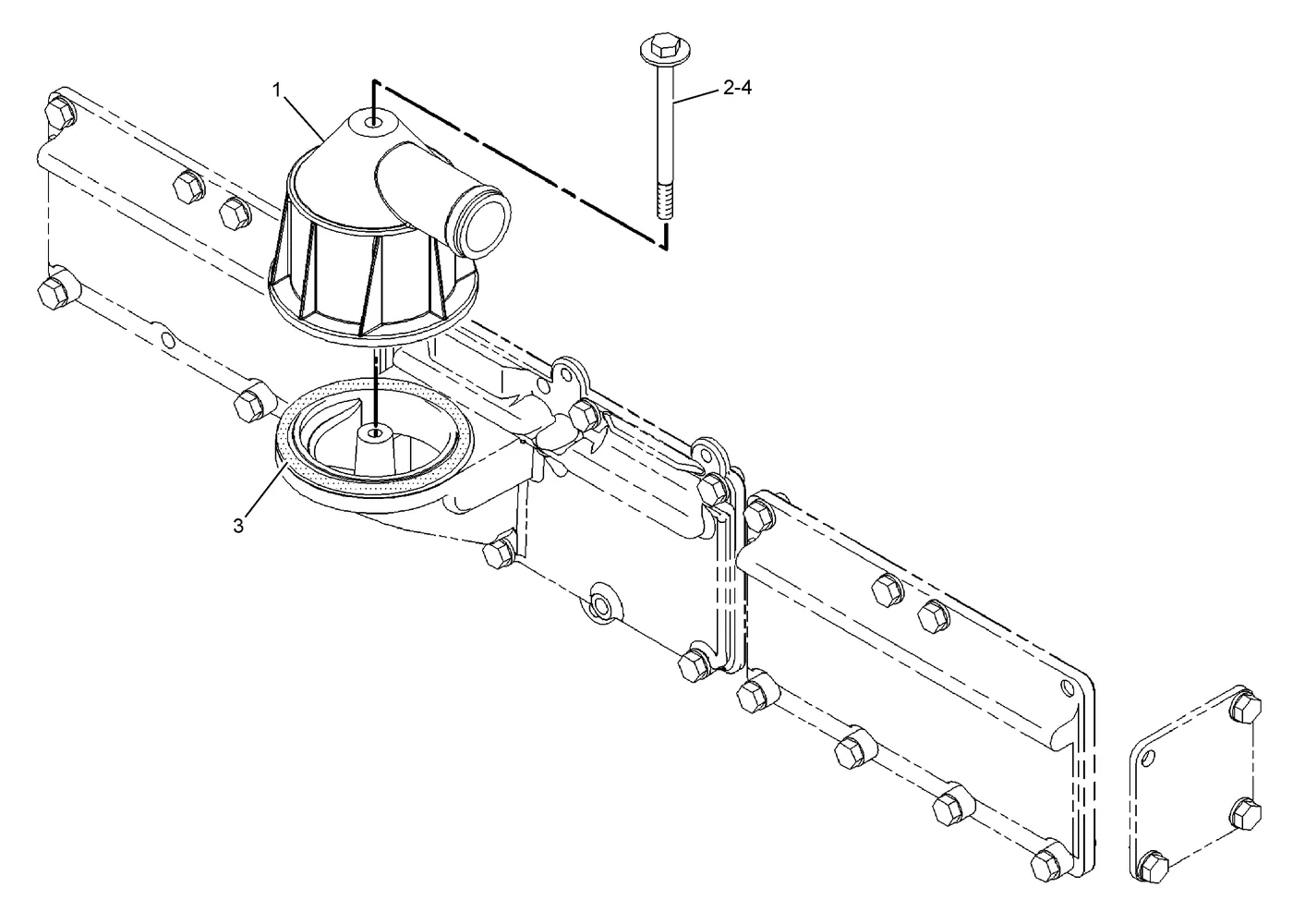 325D · LUBRICATION SYSTEM · 222-5946 CAT parts diagram