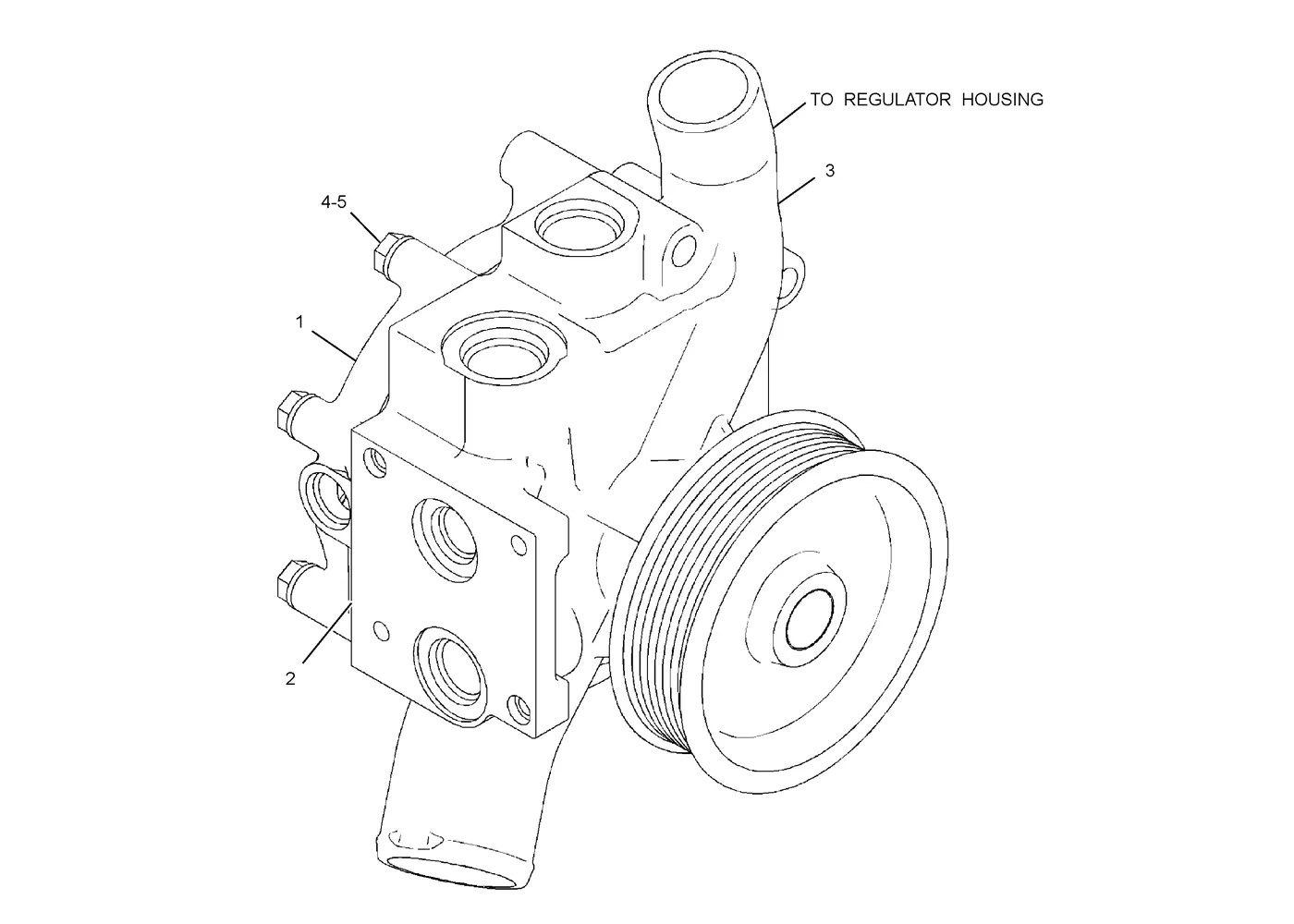 325D · COOLING SYSTEM · 236-4413 CAT parts diagram