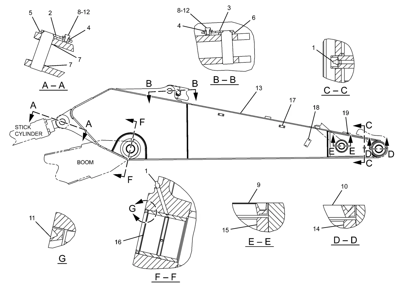 325D · IMPLEMENTS · 228-5526 CAT parts diagram