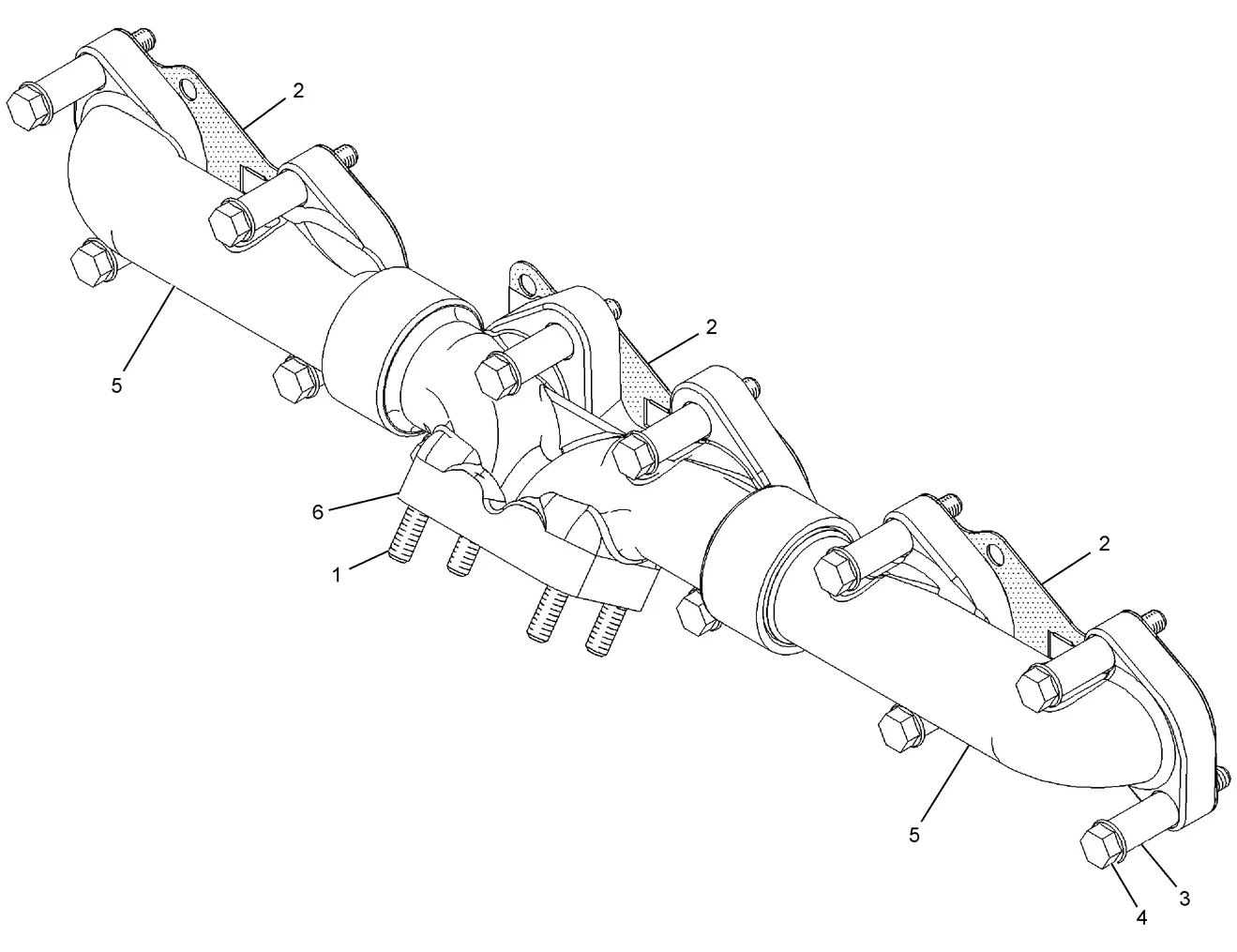 325D · AIR INLET AND EXHAUST SYSTEM · 219-5840 CAT parts diagram