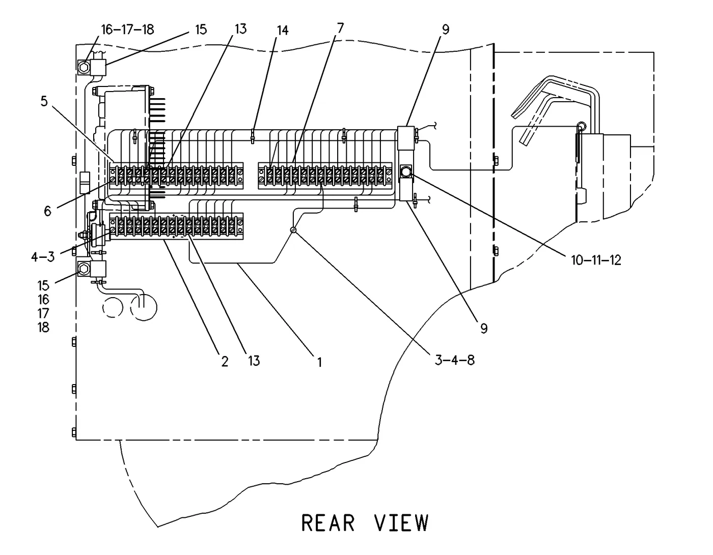 3306 · ELECTRICAL AND STARTING SYSTEM · 103-8974 CAT parts diagram