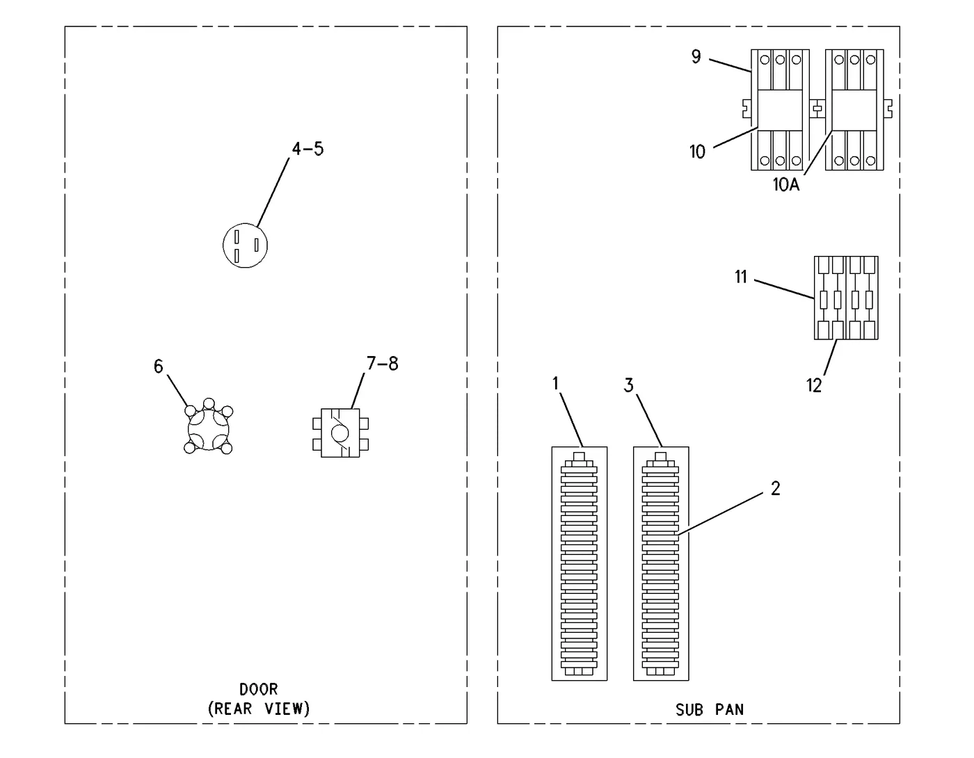 3306 · ELECTRICAL AND STARTING SYSTEM · 440-2105 CAT parts diagram