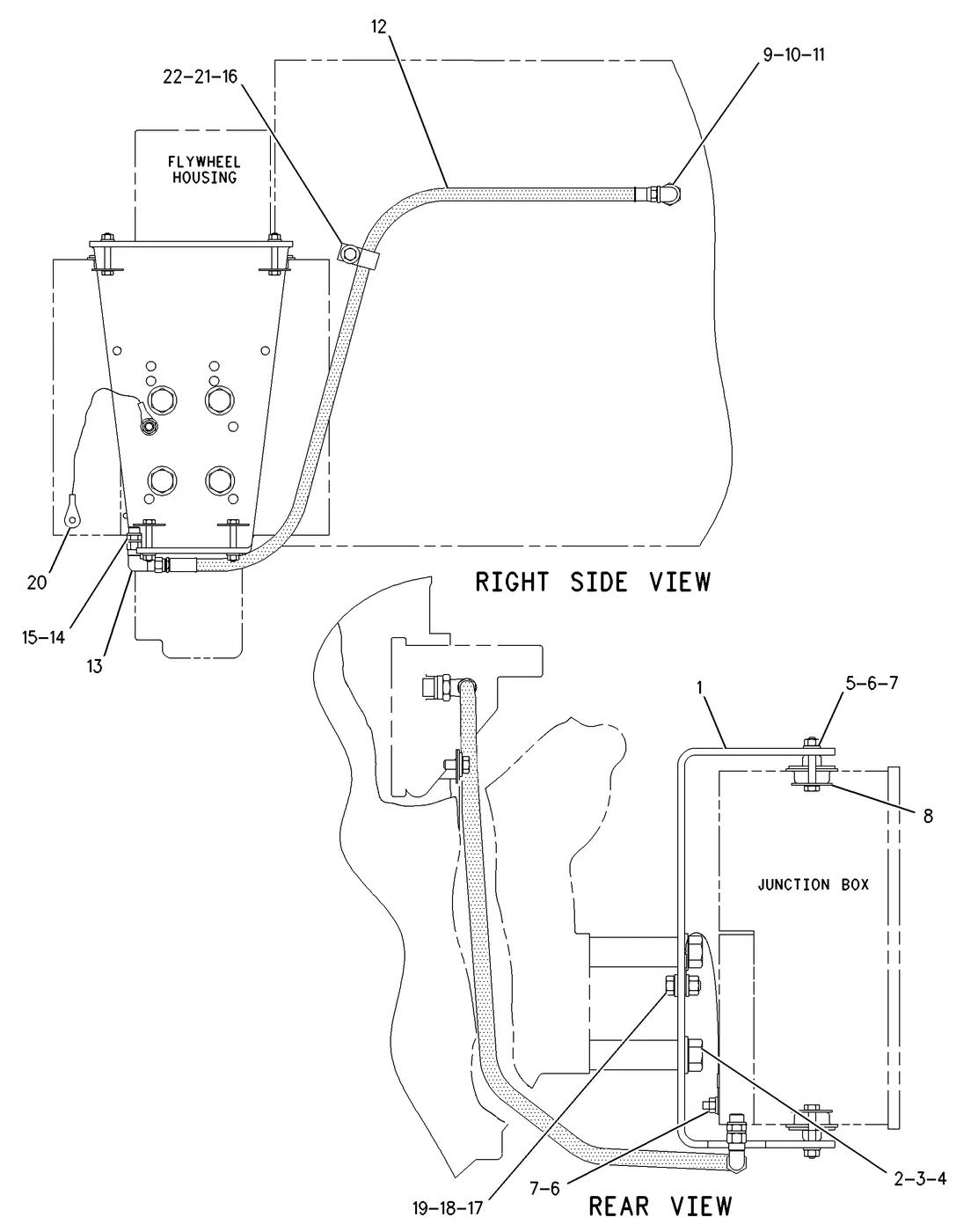 3306 · ELECTRICAL AND STARTING SYSTEM · 125-9775 CAT parts diagram