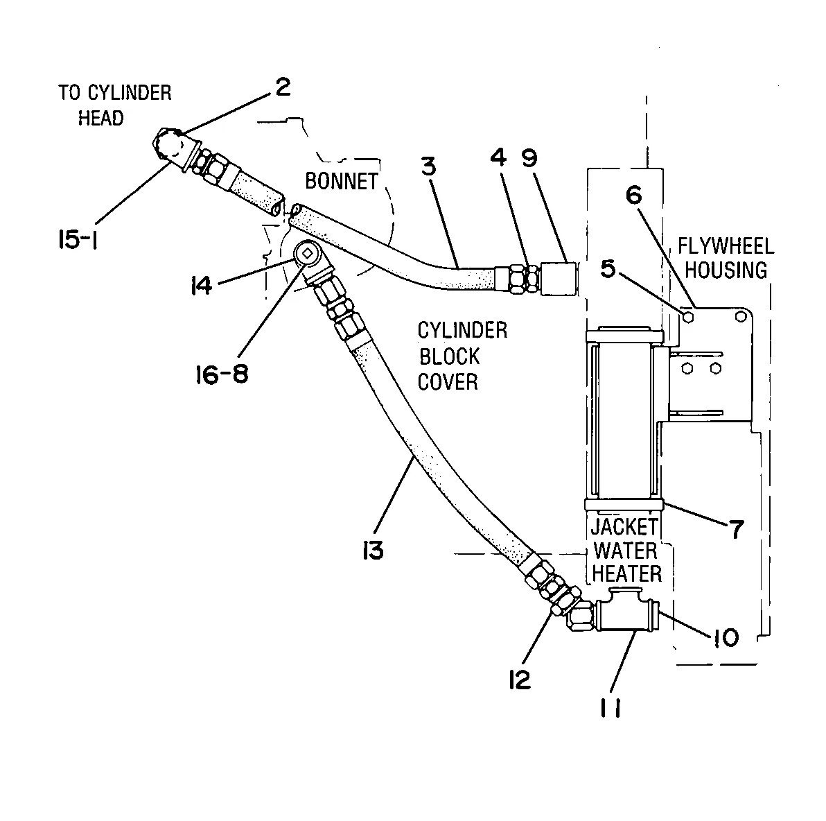 3306 · ELECTRICAL AND STARTING SYSTEM · 007-0950 CAT parts diagram